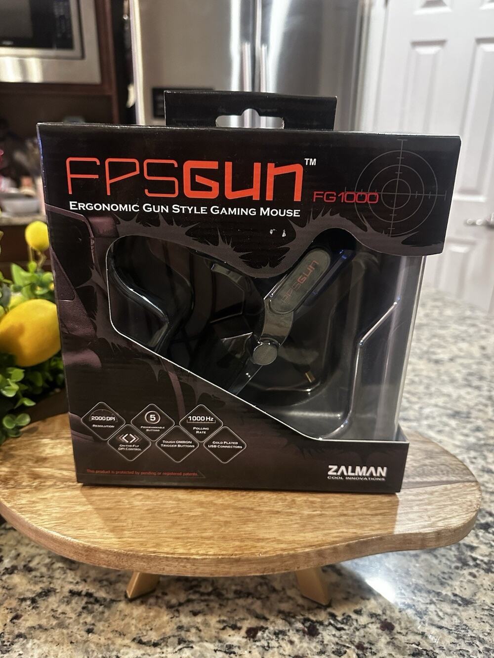 Zalman FPSGun FG1000 Ergonomic Gun Style PC Gaming Mouse